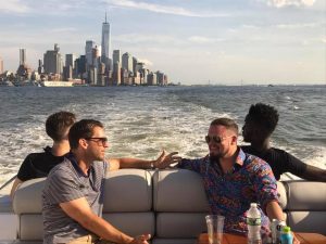 Justin Cobb Takes UK Business Partners Out On Company Yacht
